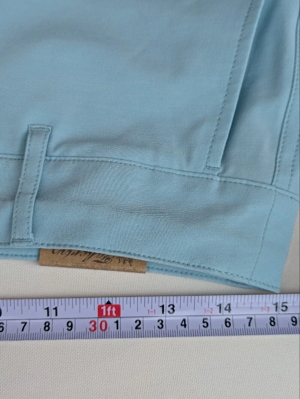 Faherty All Day Shorts 29 Seafoam Blue Green 9